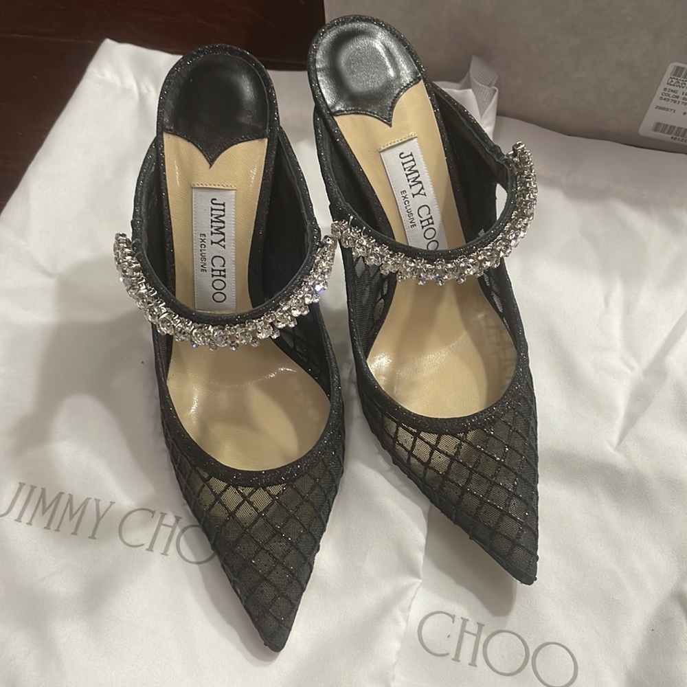 NEW Jimmy Choo Bing 100 - Black